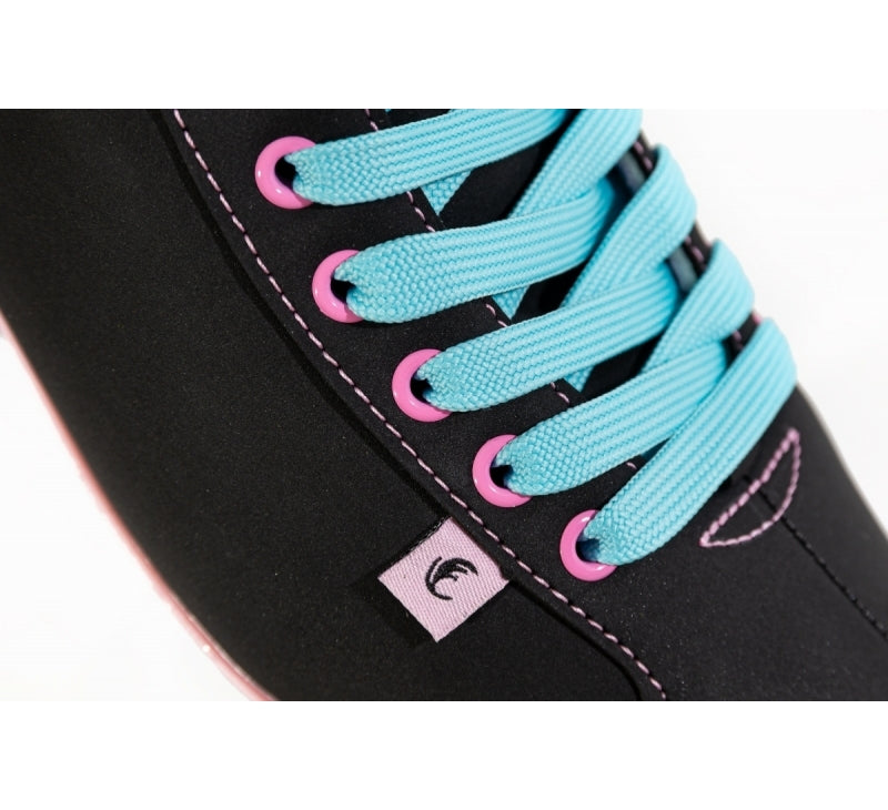 Chaya Melrose Black & Pink Roller Skates