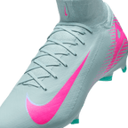 Nike Mercurial Superfly 10 Pro FG High-Top Soccer Cleats-Ocean Cube/Pink Blast