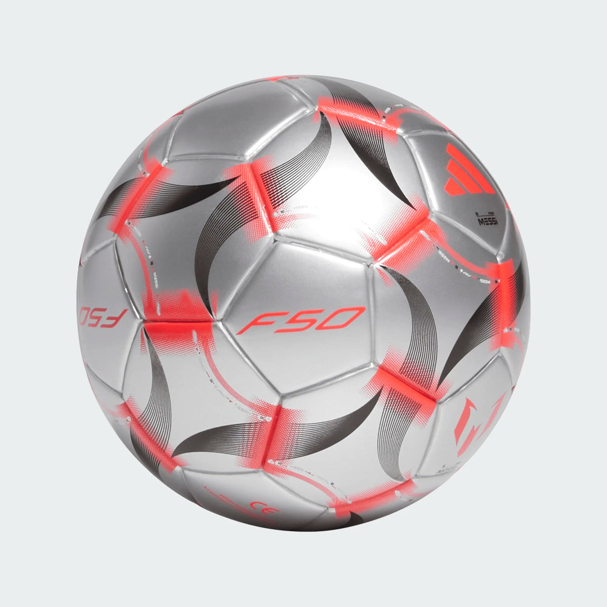 Adidas Messi Mini Soccer Ball -Metallic/Red