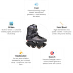 Flying Eagle X5F Spectre Black Skates