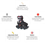 Flying Eagle S5 Pro Buzz Black Skates