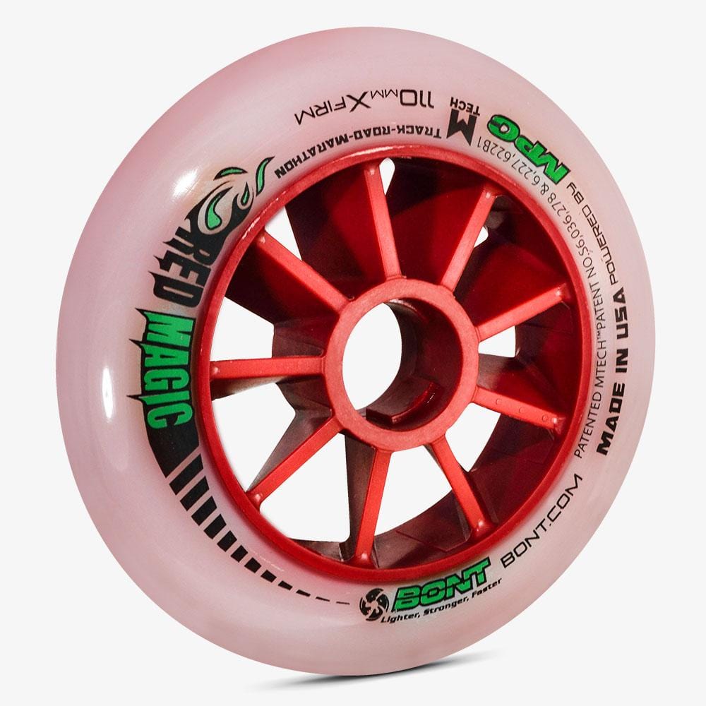 Red Magic Inline Skate Wheel
